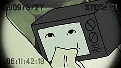 tv woman sucks cameraman cock while he sucks her pussy in the toilet