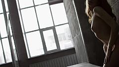 Is Sonya teasing you with her natural tits?