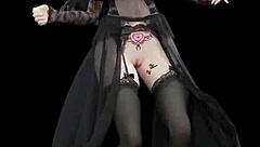 弱音裸舞抖音风mmd纯舞，3d成人动漫