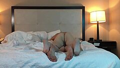 hot tatted petite chick gets slammed hard in rough session