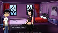 hot goth girlfriend masturbating in amity park