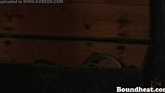 the beautiful drowsy slave is awoken by her mistress for spanking and training