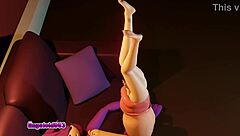 A Cock Vore Adventure With Cherry In Wild 3D Cartoon Action - Angeloid003