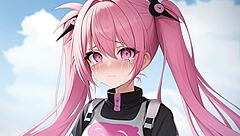 AI ANIME GARL2 GETS INTO SOME HENTAI FUN WITH HER ANIME BUDDIES