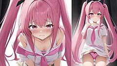 AI ANIME GARL2 GETS INTO SOME HENTAI FUN WITH HER ANIME BUDDIES