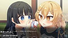 What happens in this crossdressing game trial with machine subtitles?