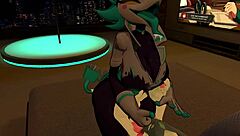 嘿，想看这个淫荡Tasque管理员被色情宝可梦在VRChat里猛干吗？