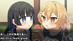 What happens in this crossdressing game trial with machine subtitles?