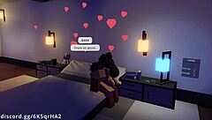 Demon Fucks One of His Hot Fans on Roblox in Wild Missionary Creampie