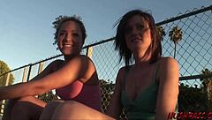 Aurora and Jessica Show How to Eat Pussy