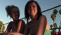 Aurora and Jessica Show How to Eat Pussy