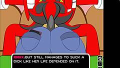 shadow takin’ a hard cock in her pussy, damn that’s wild cartoon action!