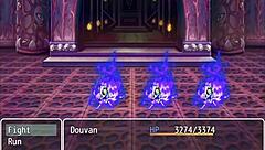 Think you can defeat the demon king and cum on grateful women in Geezer Hero RPG?