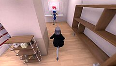 Serika-san exposes herself in a naked coat outdoors for thrills