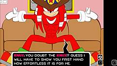 shadow takin’ a hard cock in her pussy, damn that’s wild cartoon action!