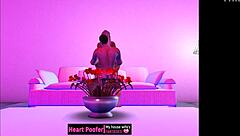 He Came Home and Discovered His Anime Wife in Hentai Cartoon Scene with Detailed Actions