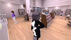 Serika-san exposes herself in a naked coat outdoors for thrills