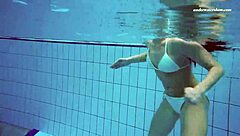 Ever seen Alla strip and swim naked in a steamy pool?