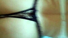 She twerked deliciously on his dick in their homemade session