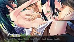 commander babes episode 14 features threesome fucking with anime babes