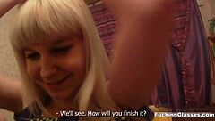 Raw Fuck Session With Snowboard Newbie Kira in Teen 18+ Porn Glasses Action