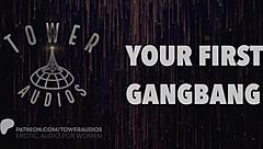 Your first gangbang audio for women is here with dirty talk! 🔥💦