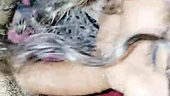 Blonde trans Wanessa Silva greedily sucks the young guy's big cock. Follow her on Instagram wanessa silva1422