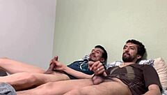 Mexican amateurs explore gay encounters without condoms in this hot session