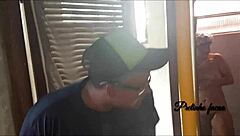 Pretinho facao visits paty bumbum's place for a chat.