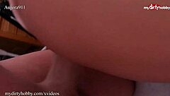 German milf receives cumshot on big ass after pov doggy