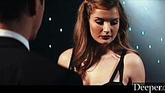 Deeper Mia Melano Shows Kinky Talents in Bound Lingerie Scene