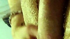 Blonde gives johnny a blowjob in this raw scene