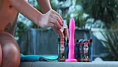 Blonde Pornstar Uses Toys For Masturbation Session