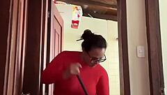 is my cute milf neighbor masturbating in the bathroom?