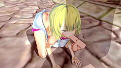 3D动漫大屁股巨乳妹狂野乱干