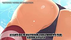 shimakaze wants to make you her slave in this hentai story