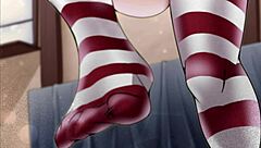 shimakaze wants to make you her slave in this hentai story