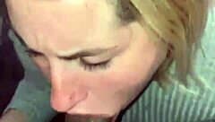 blonde slut loves deepthroating cock for ten minutes