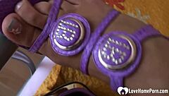 Adorable Slut Enjoys Pleasuring Herself with Passion in Homemade Fetish Video