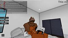 Primera vez amateur morena doblada en perrito