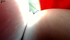 Unaware Giantess Tiny 18+ Man Hides In Huge Tits