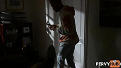 chloe surreal shows her ass to damon dice