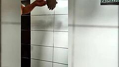 Madura Seduces Young Guy in Shower for Hard Action