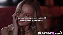 Playboy4 Com - Stunning Teen Waitress Scarlett Sage Poses Naked on Bar After Striptease