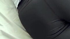 Faen! Het meksikansk kjekk i leggings får knullet hardt!