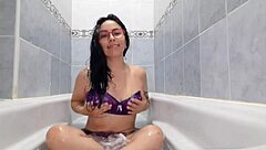 A Latina With A Big Ass Gets Her Panties Wet