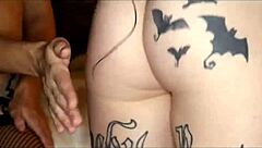 Wow, Dark Hazel gives sloppy blowjobs to two monster cocks so hardcore! 😍