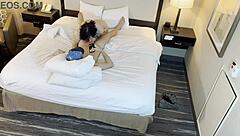 tattoed beauty gives blowjob to petite 18+ with sucking