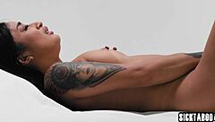 Asian Milf Avery Black with Perfect Body Teases and Masturbates for Pleasure.