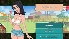Nutaku booty farm hentai game part 08 with ass flashing brunette sex